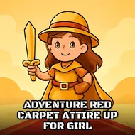Adventure Red Carpet Attire Up For Girl - Red Carpet game