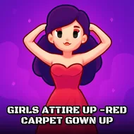 Girls Attire Up -red Carpet Gown Up - Red Carpet game
