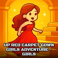 Up Red Carpet Gown Girls Adventure - Girls - Red Carpet game