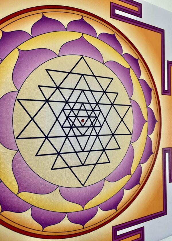 Sri Yantra Tablo - Görsel 5