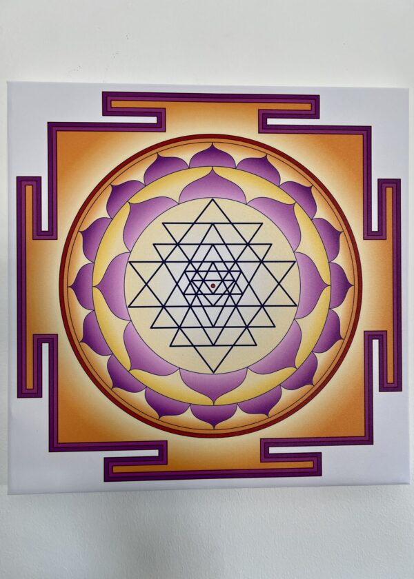 Sri Yantra Tablo - Görsel 4